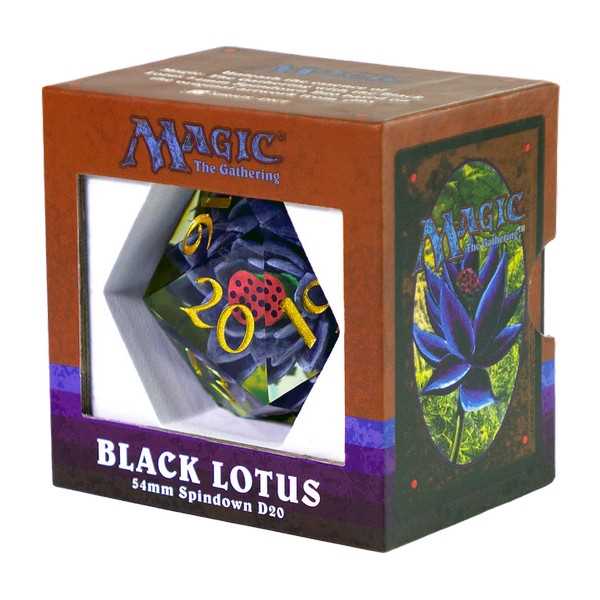 Magic The Gathering Black Lotus Spindown 54mm D20 - Mini Megastore
