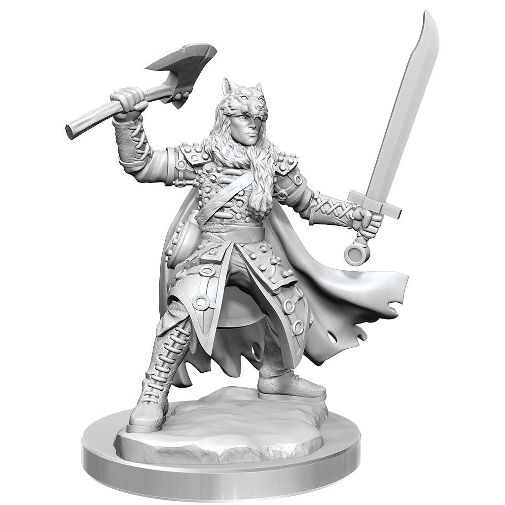 Male Half - Elf Ranger: D&D Frameworks Modular Miniature - Mini Megastore