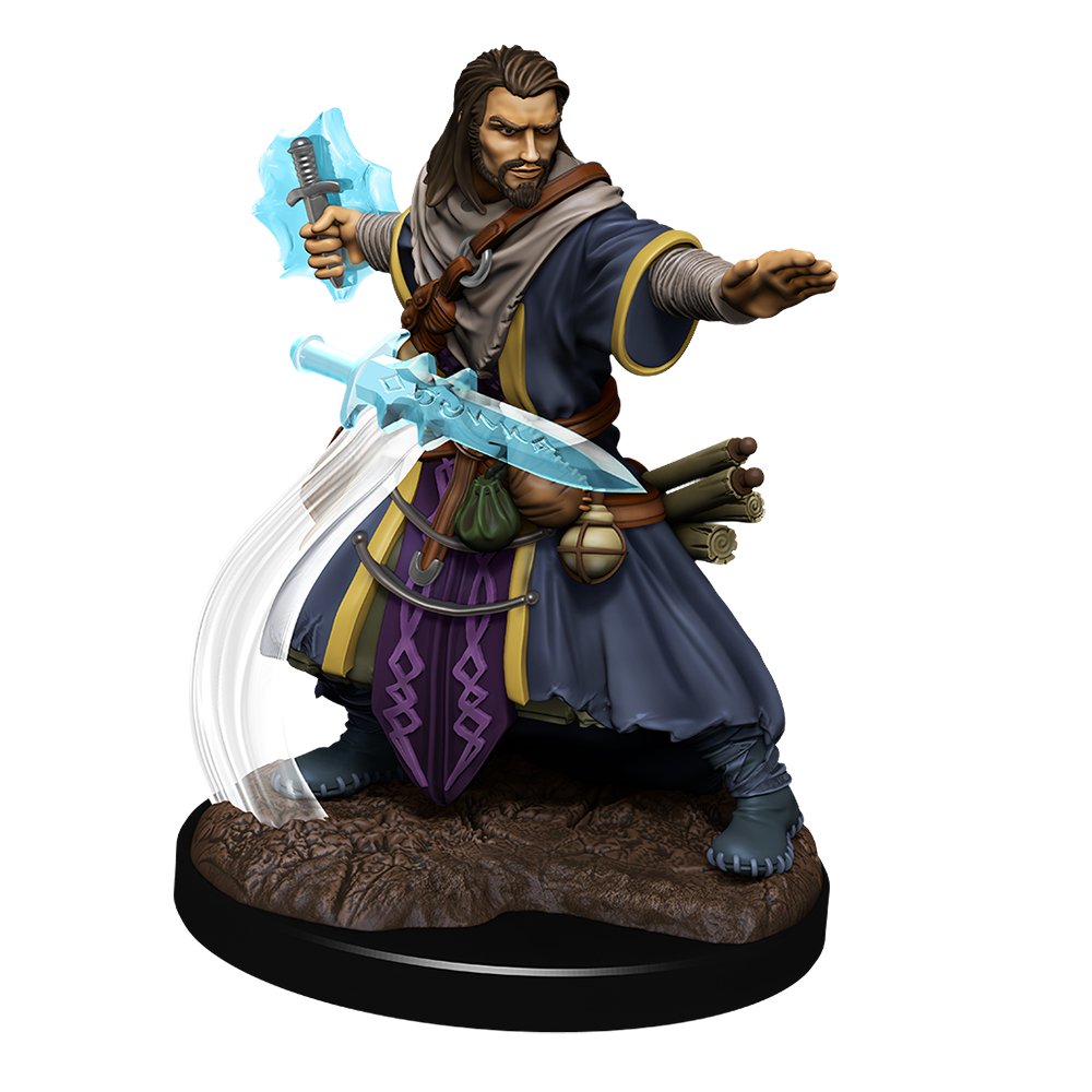 Male Human Wizard: Nolzurs Marvelous Miniatures - Mini Megastore