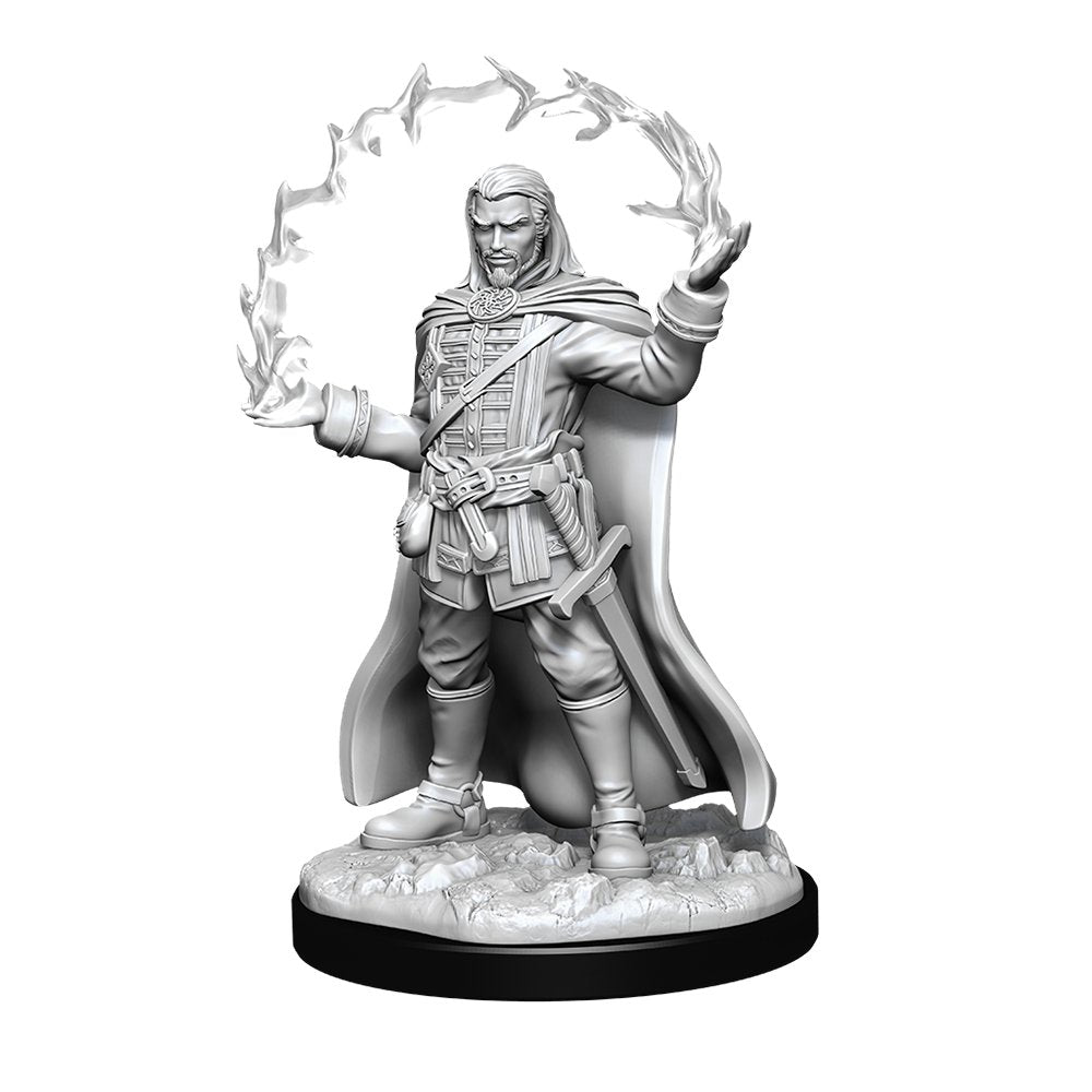 Male Human Wizard: Nolzurs Marvelous Miniatures - Mini Megastore