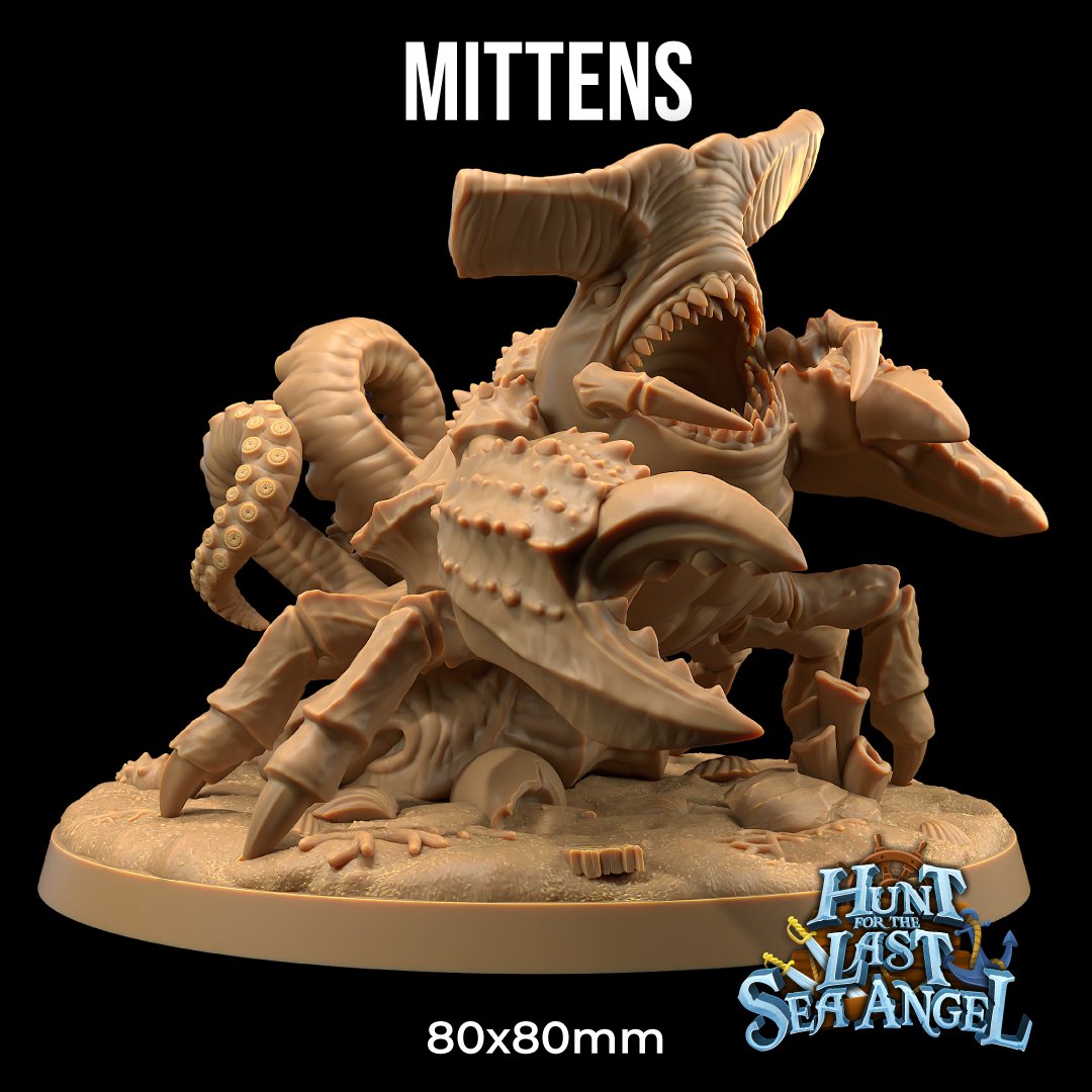 Mitten - Giant Monster Crab Miniature - Mini Megastore