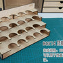 Modular Paint Station and model painting area - Mini Megastore