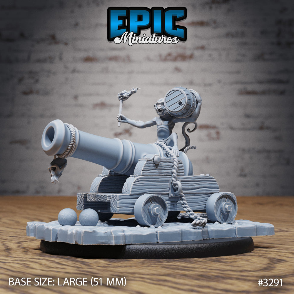 Monkey Cannon Crew Miniature - Mini Megastore