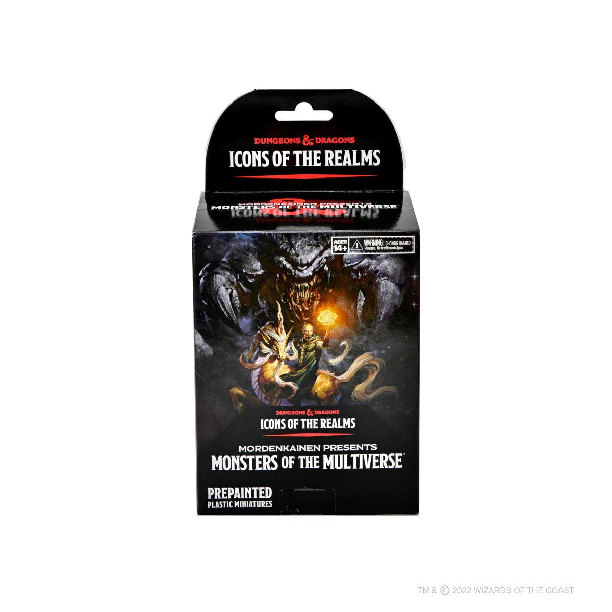 Mordenkainen Presents Monsters of the Multiverse Brick: D&D Icons of the Realms Miniatures pack of 8 Boosters - Mini Megastore