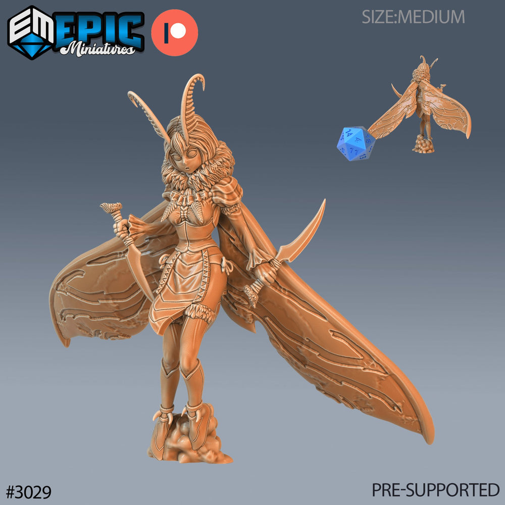 Moth Girl Miniature - Mini Megastore