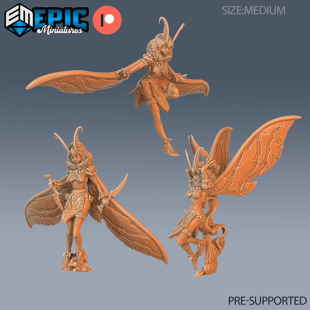 Moth Girl Miniature - Mini Megastore