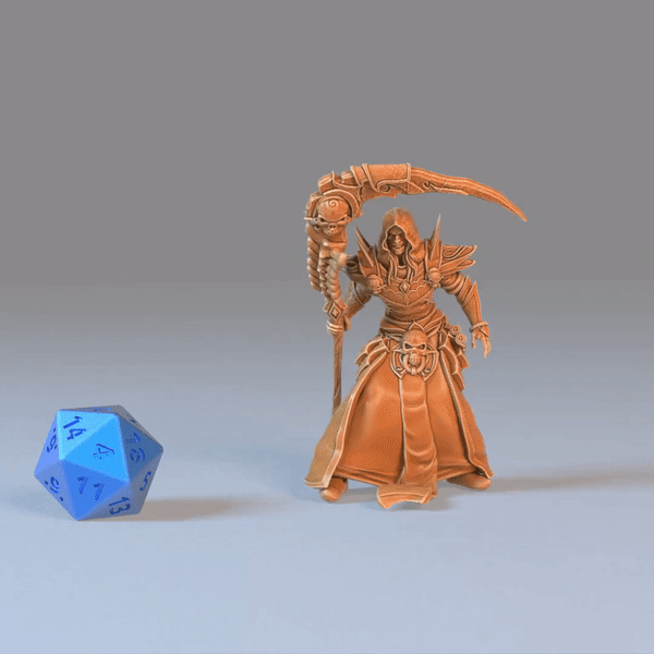 Necromancer Miniature - Mini Megastore