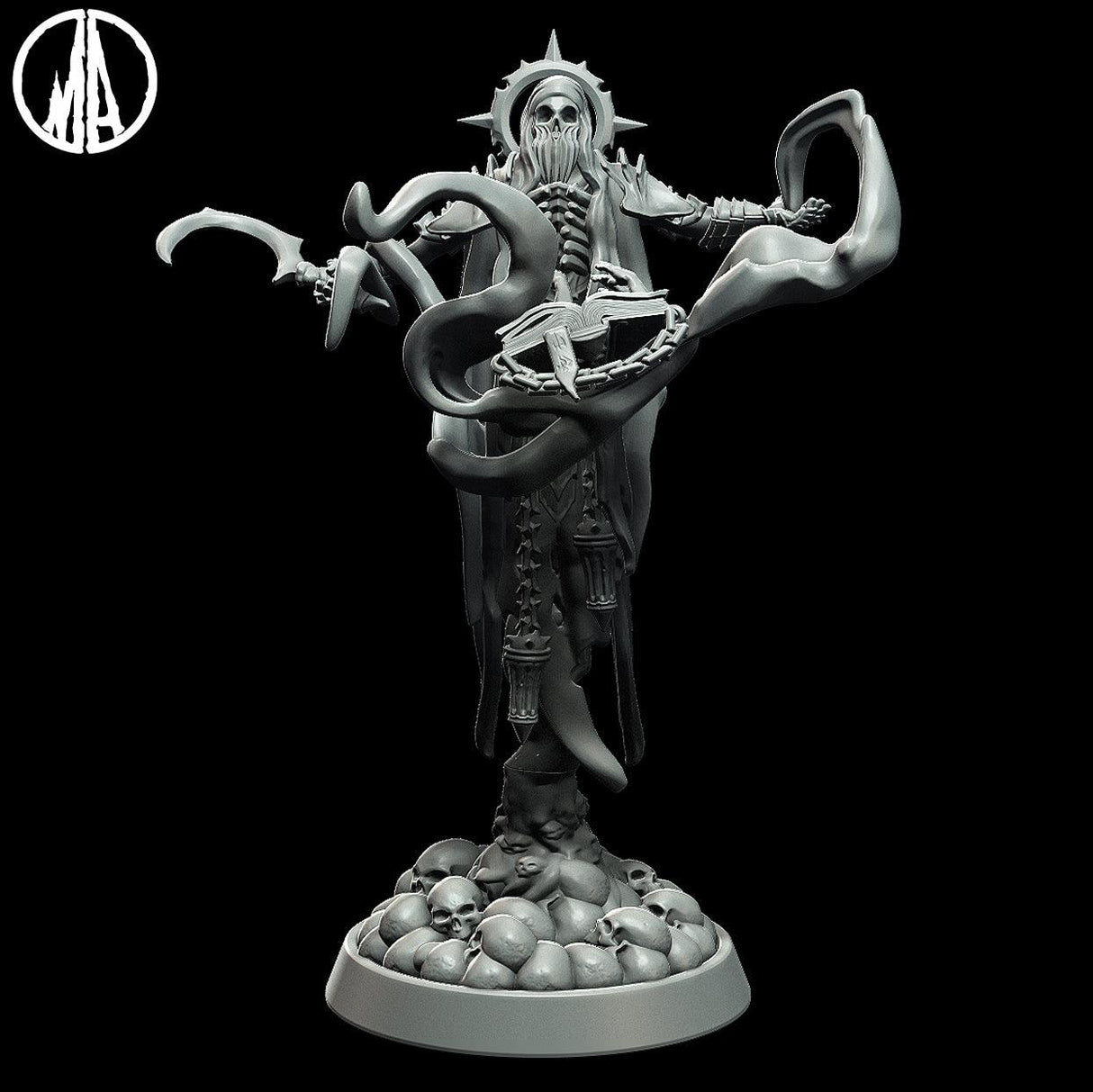 Necromancer Spirit / Lich Miniature - Mini Megastore