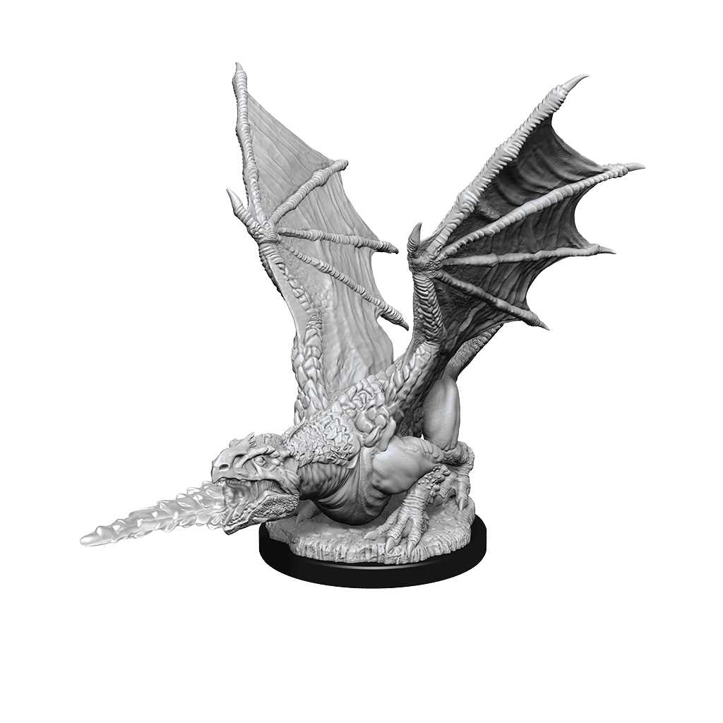 Nolzur's Marvelous Miniatures: White Dragon Wyrmling - Mini Megastore