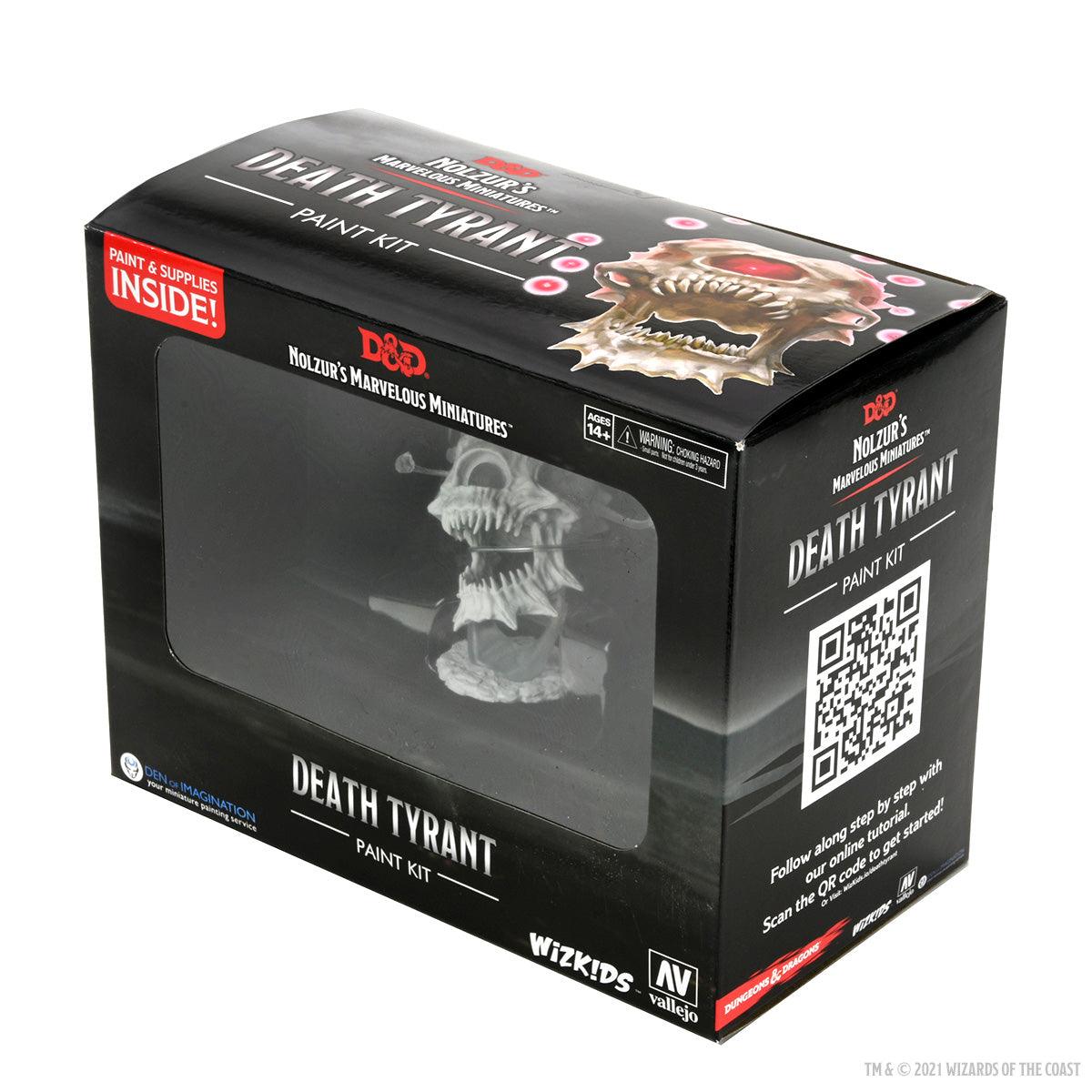 Nolzur's Marvelous Miniatures: Paint Night Kit #5 – Death Tyrant Miniature - Mini Megastore