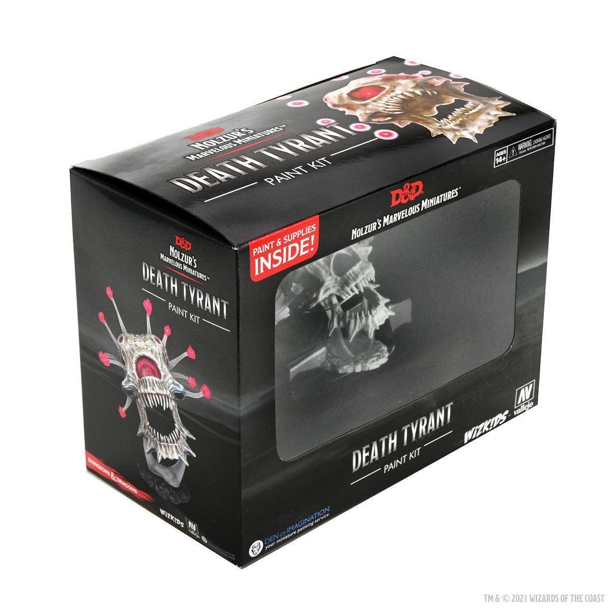 Nolzur's Marvelous Miniatures: Paint Night Kit #5 – Death Tyrant Miniature - Mini Megastore