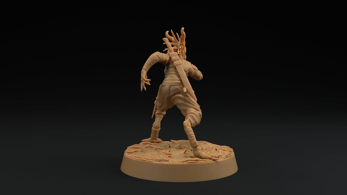 Nyxia Shadowblade - Dragonborn Rogue Miniature - Mini Megastore