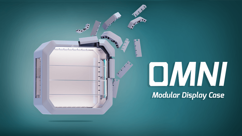 Omni - Custom 3D Printed Modular Display Case for Miniatures and More! - Mini Megastore