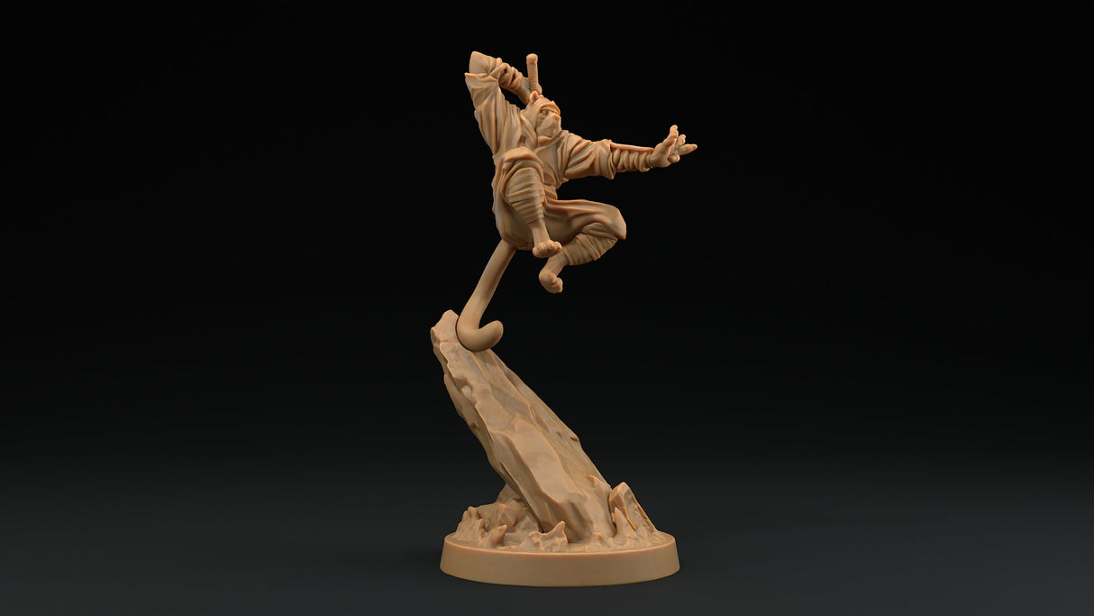 Paw Clan Ninjas - Tabaxi Rogue Miniatures - Mini Megastore
