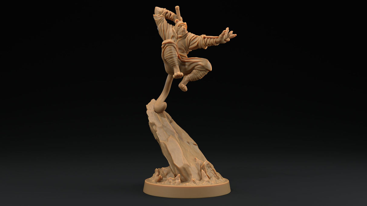 Paw Clan Ninjas - Tabaxi Rogue Miniatures - Mini Megastore