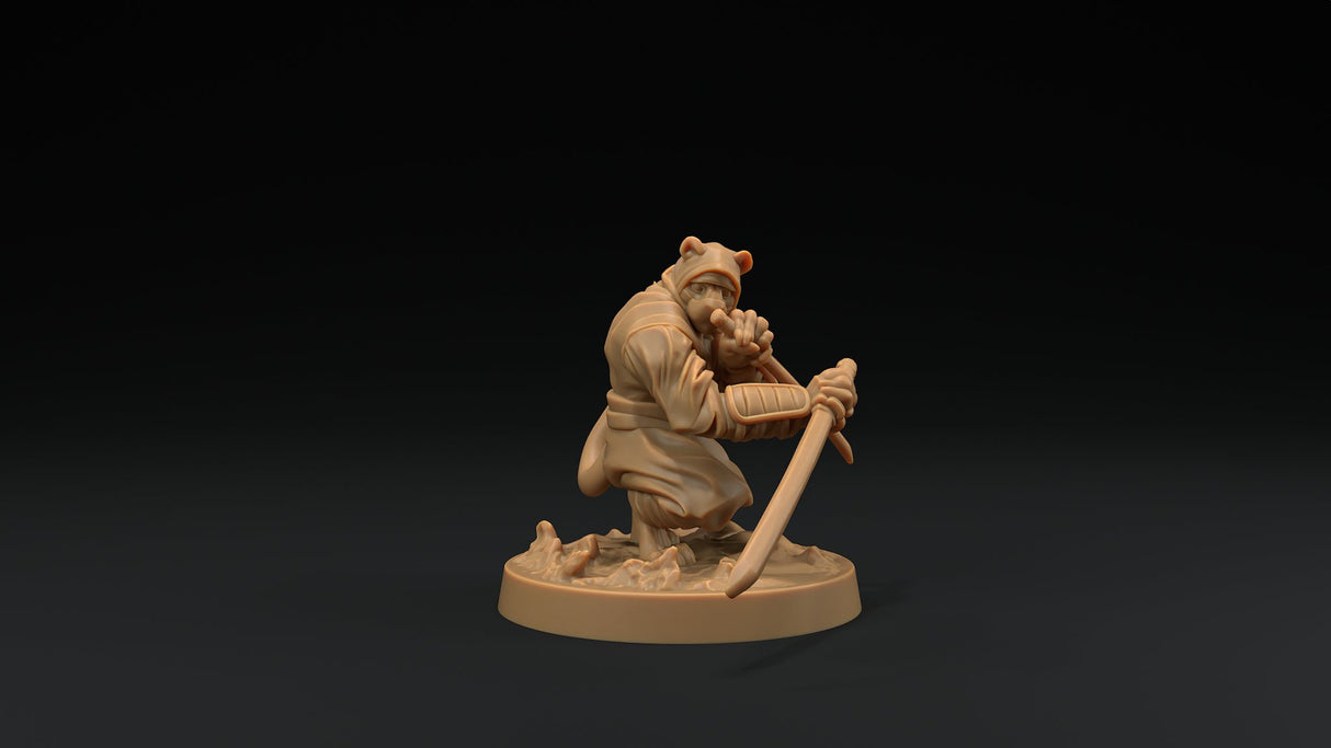 Paw Clan Ninjas - Tabaxi Rogue Miniatures - Mini Megastore