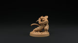 Paw Clan Ninjas - Tabaxi Rogue Miniatures - Mini Megastore