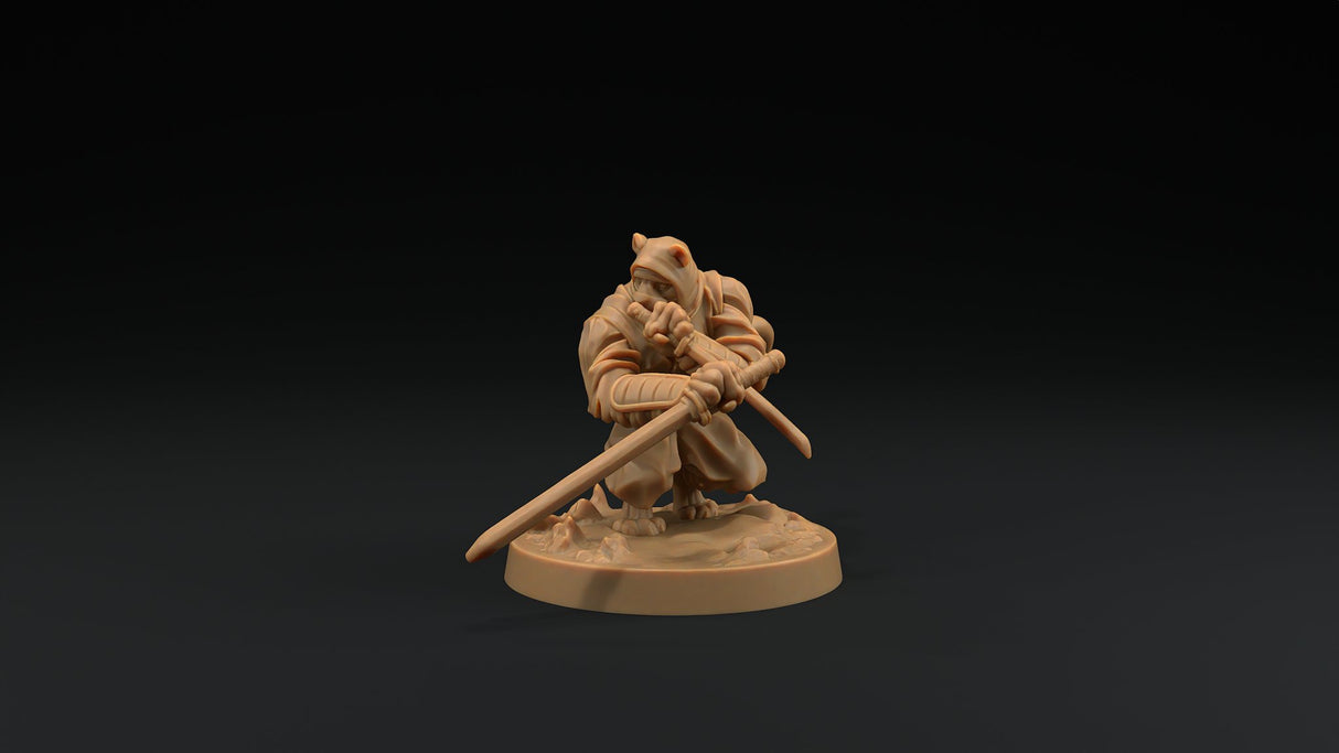 Paw Clan Ninjas - Tabaxi Rogue Miniatures - Mini Megastore