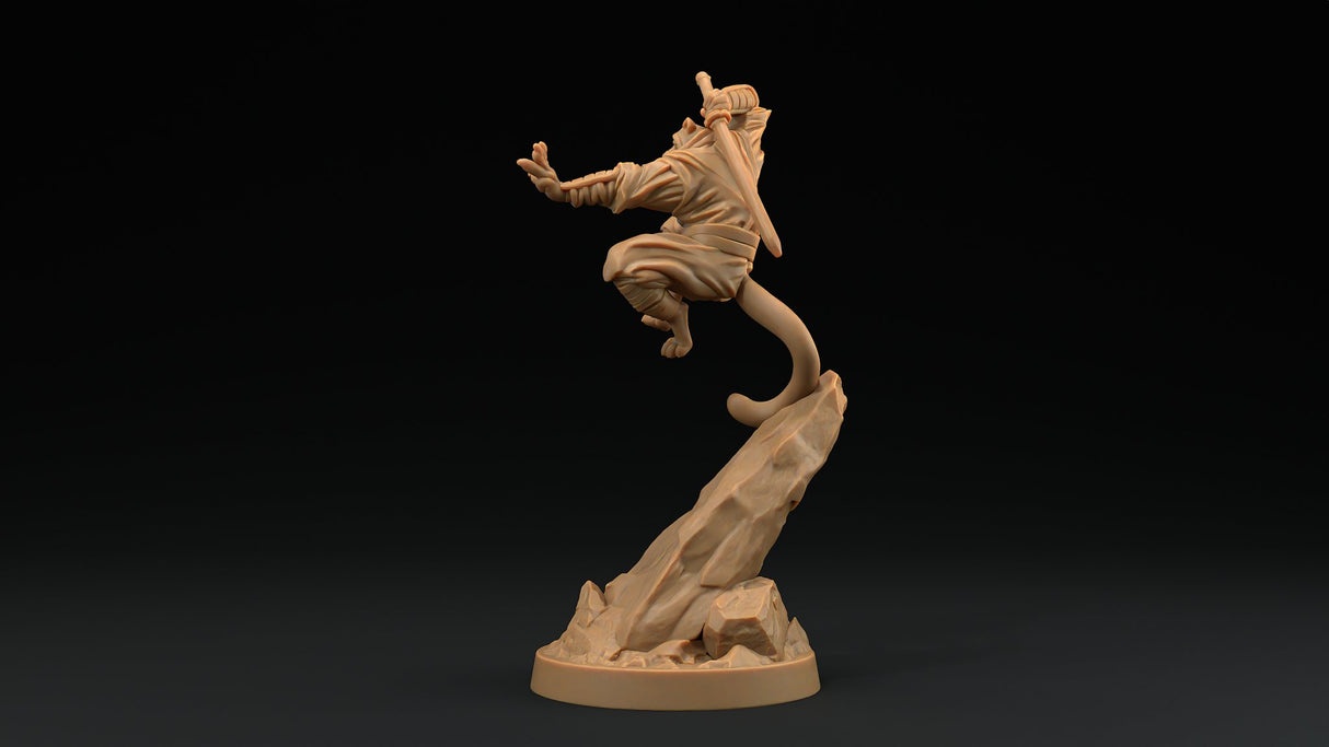 Paw Clan Ninjas - Tabaxi Rogue Miniatures - Mini Megastore