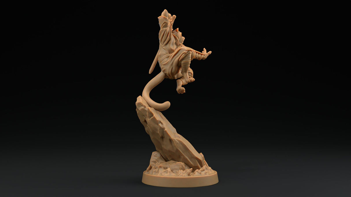 Paw Clan Ninjas - Tabaxi Rogue Miniatures - Mini Megastore