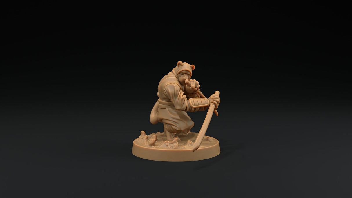 Paw Clan Ninjas - Tabaxi Rogue Miniatures - Mini Megastore
