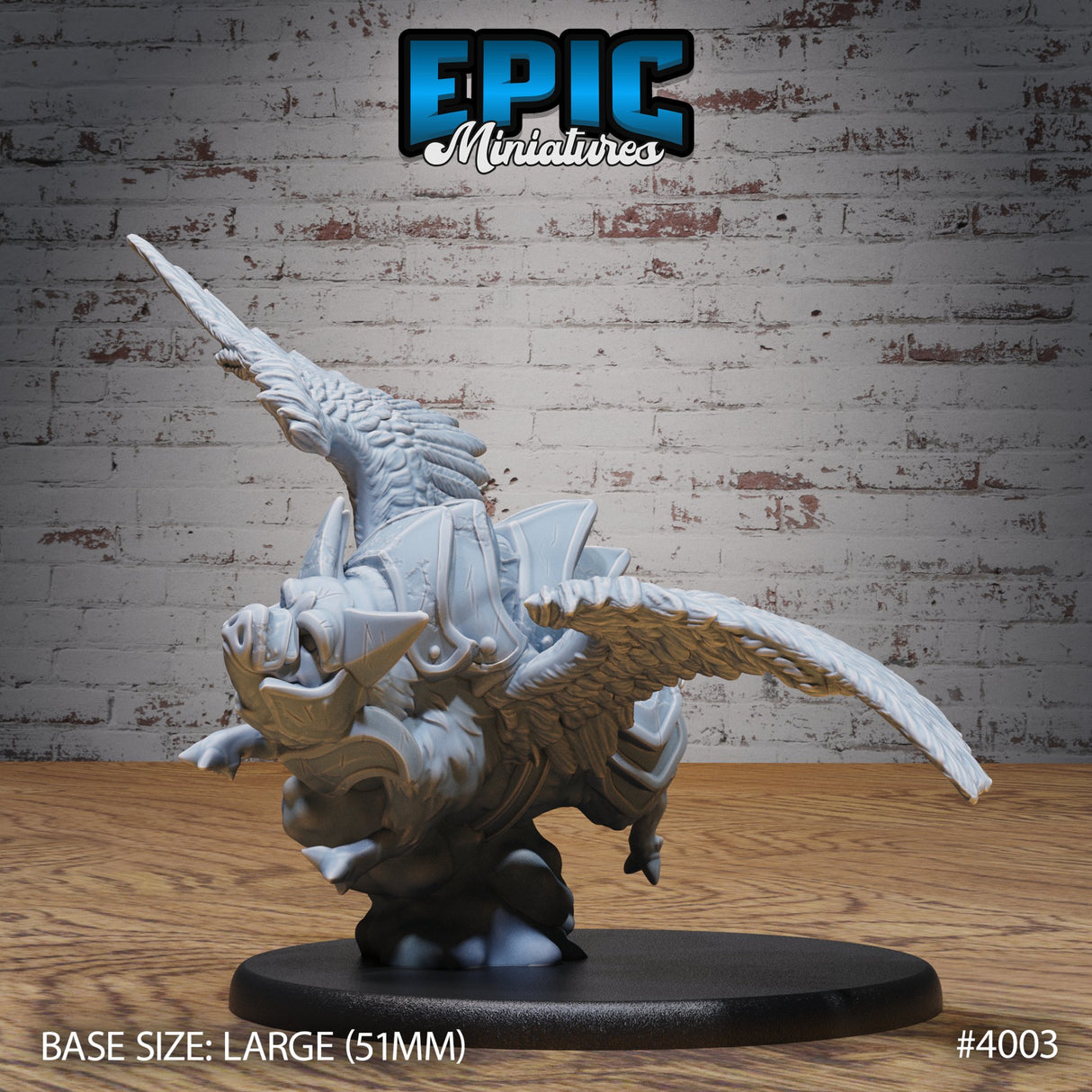Pig Flying & Mount Miniature - Mini Megastore