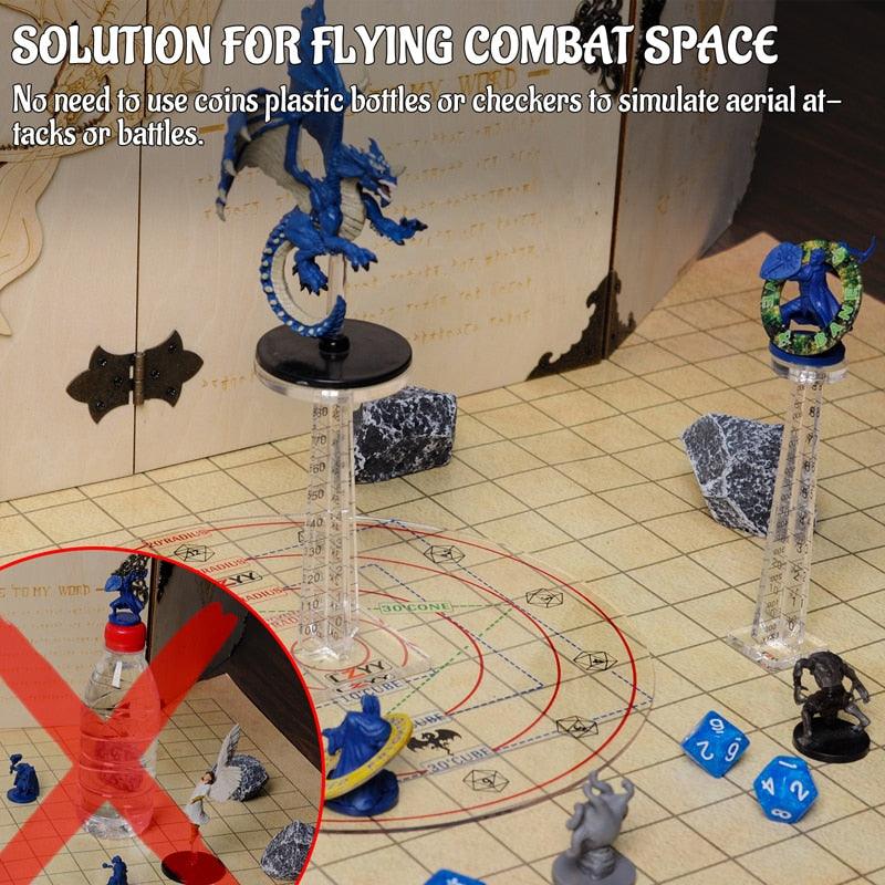 Platform for flying creatues and height indicator - Mini Megastore