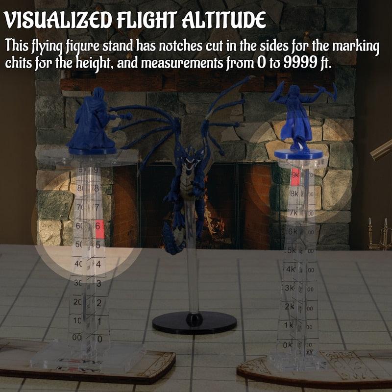 Platform for flying creatues and height indicator - Mini Megastore