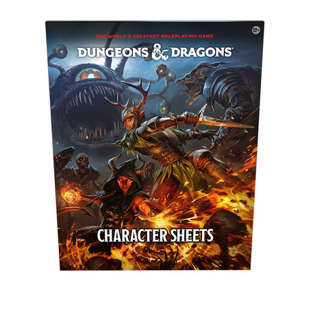 [Preorder] Dungeons & Dragons - Character Sheets 2024 - Mini Megastore