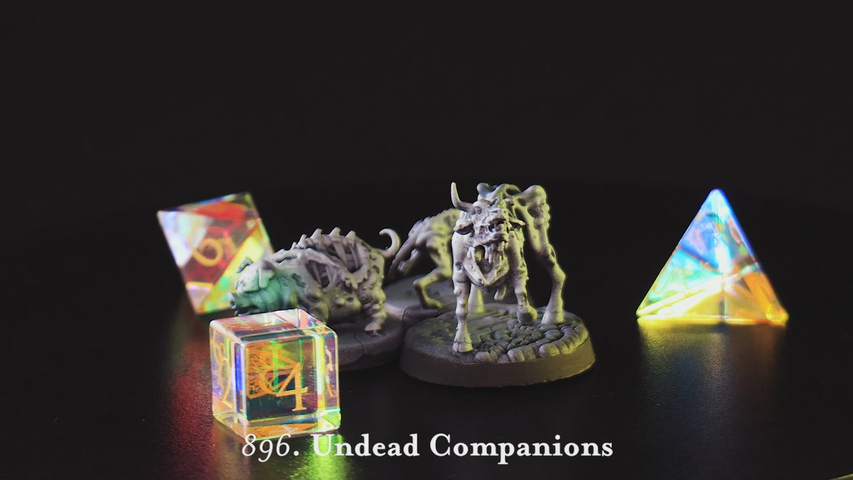 Undead Companions / Animals Miniatures