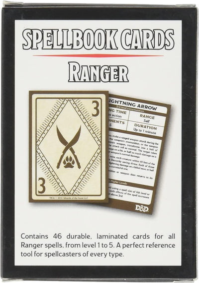 Ranger Spell Cards - Mini Megastore