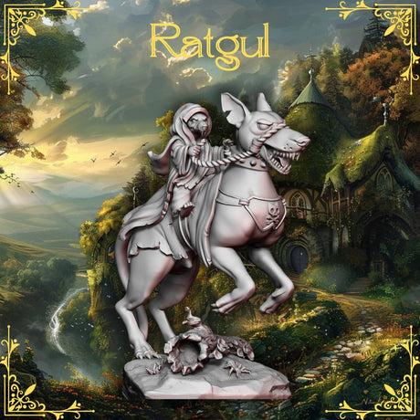 Ratgul: Lord of the Cats Miniature - Mini Megastore