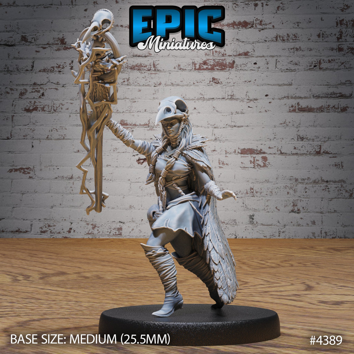 Raven Wizard Female - Mini Megastore