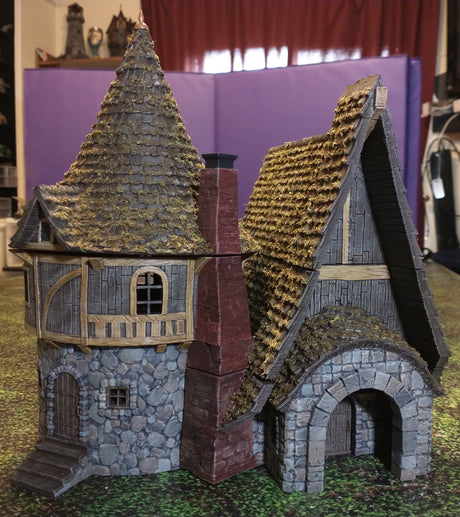 Realm of the Twin Scholars - 3D printed Multifloor house - Mini Megastore