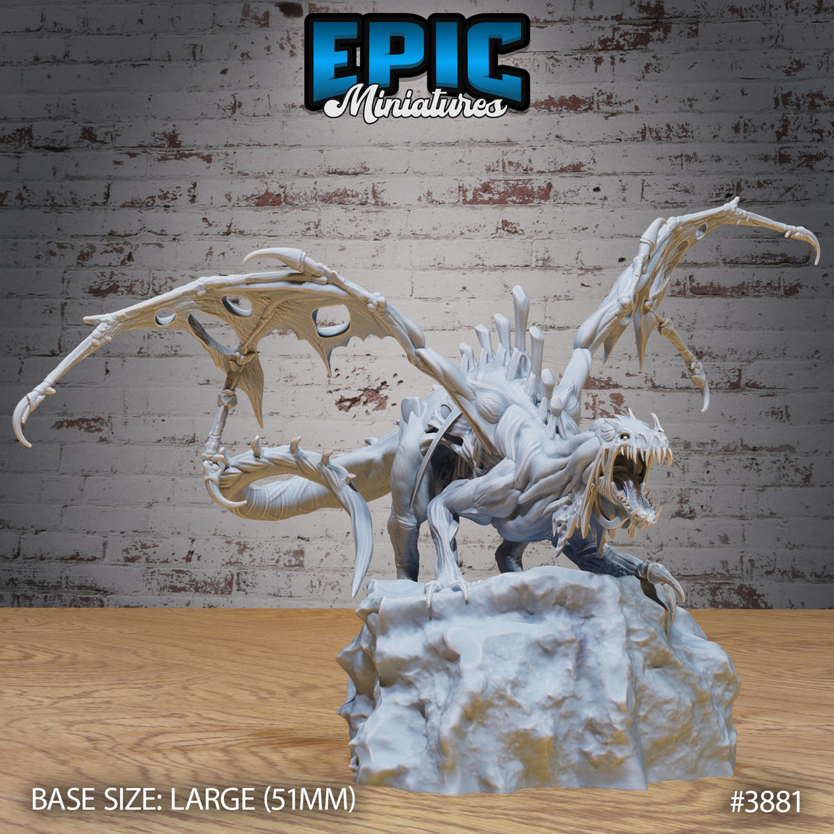 Rotting Young Dragon Miniatures - Mini Megastore