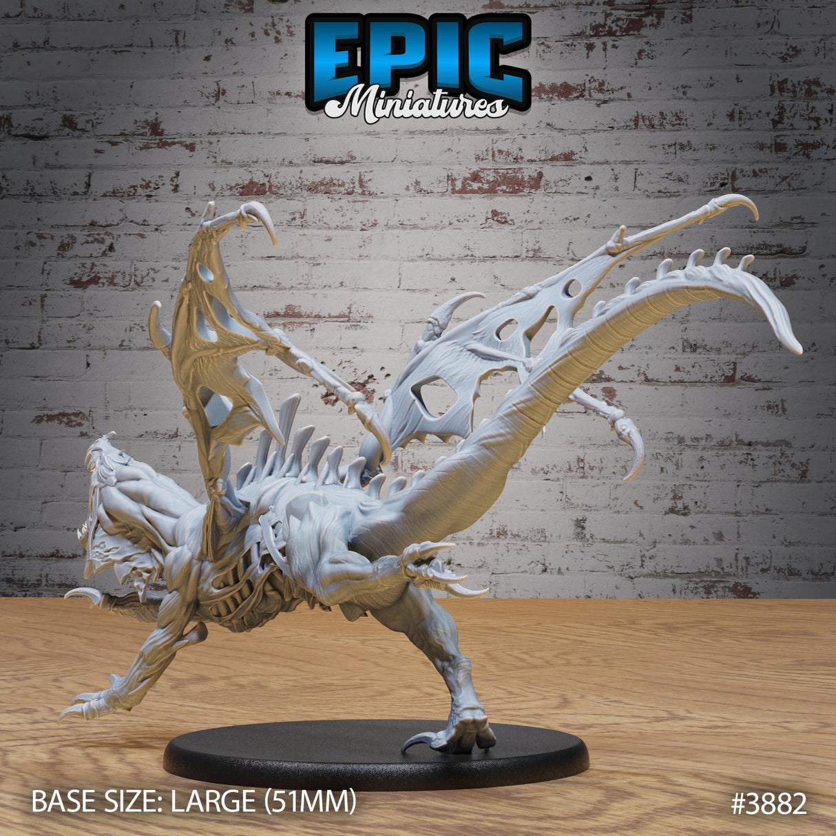 Rotting Young Dragon Miniatures - Mini Megastore
