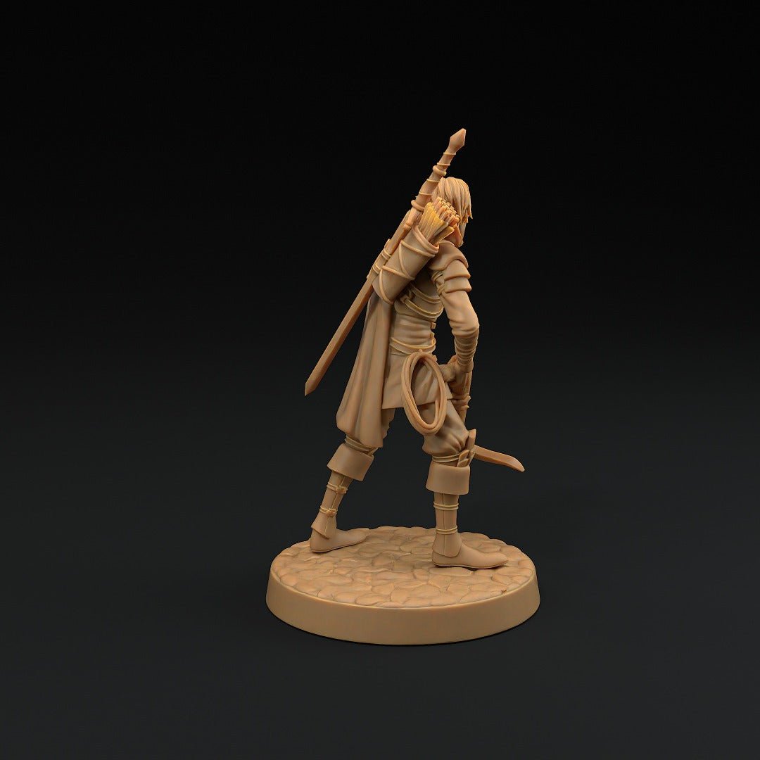 Shaggrid Rgerstein - Human Male Hunter/Ranger Miniature - Mini Megastore