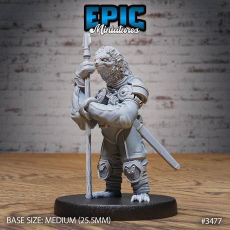 Sloth Guard - Sloth folk Miniature - Mini Megastore