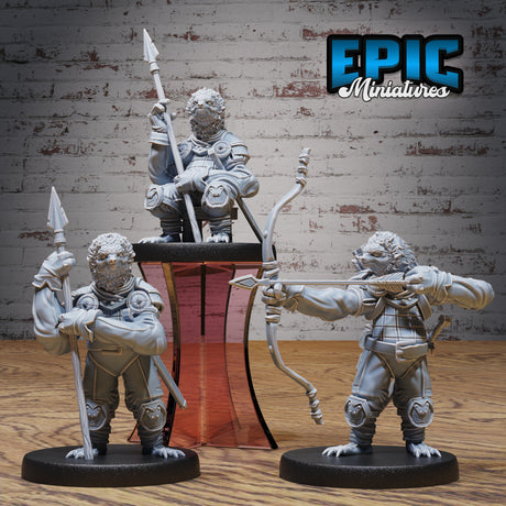 Sloth Guard - Sloth folk Miniature - Mini Megastore