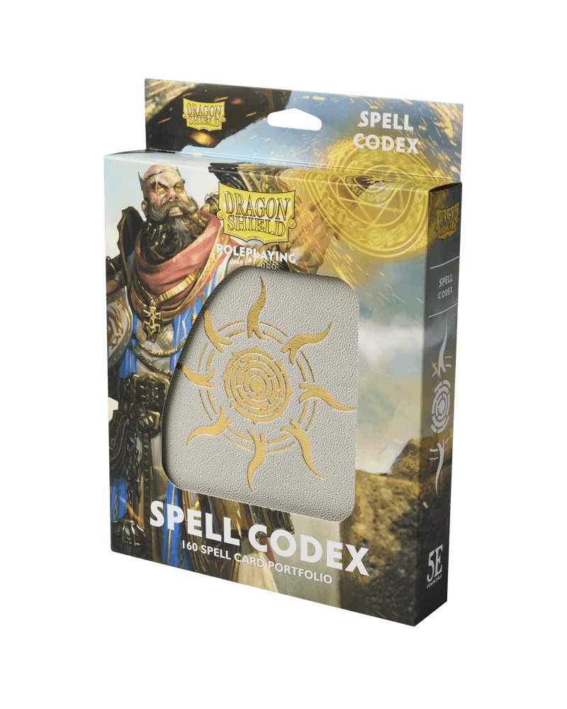 Spellbook Codex - Ashen White - Mini Megastore