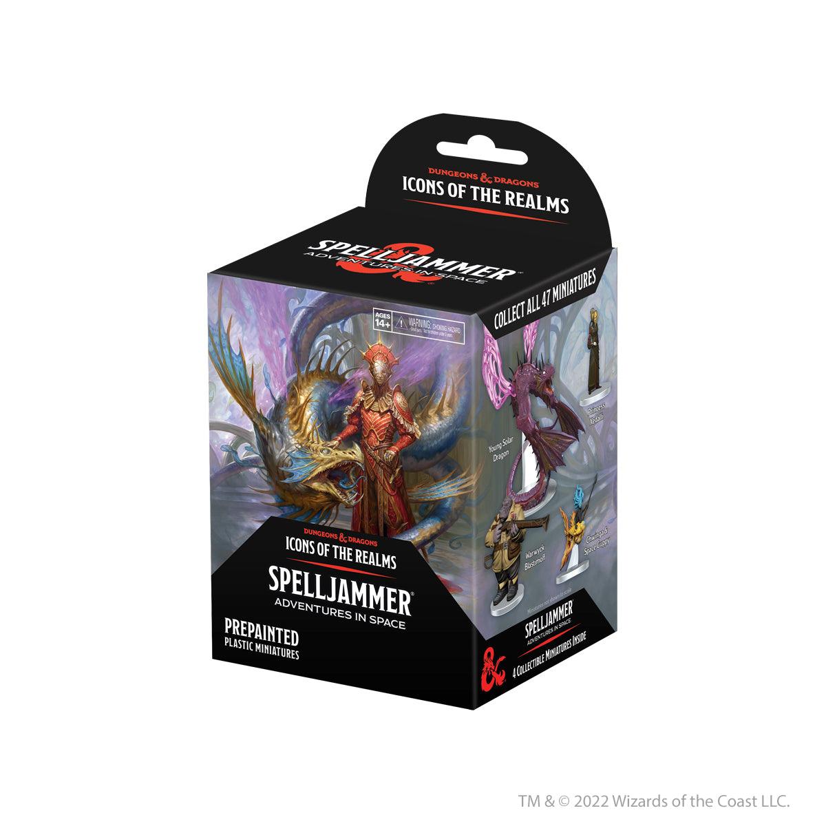 Spelljammer Adventures in Space Booster (Set 24): D&D Icons of the Realms Miniatures - Mini Megastore