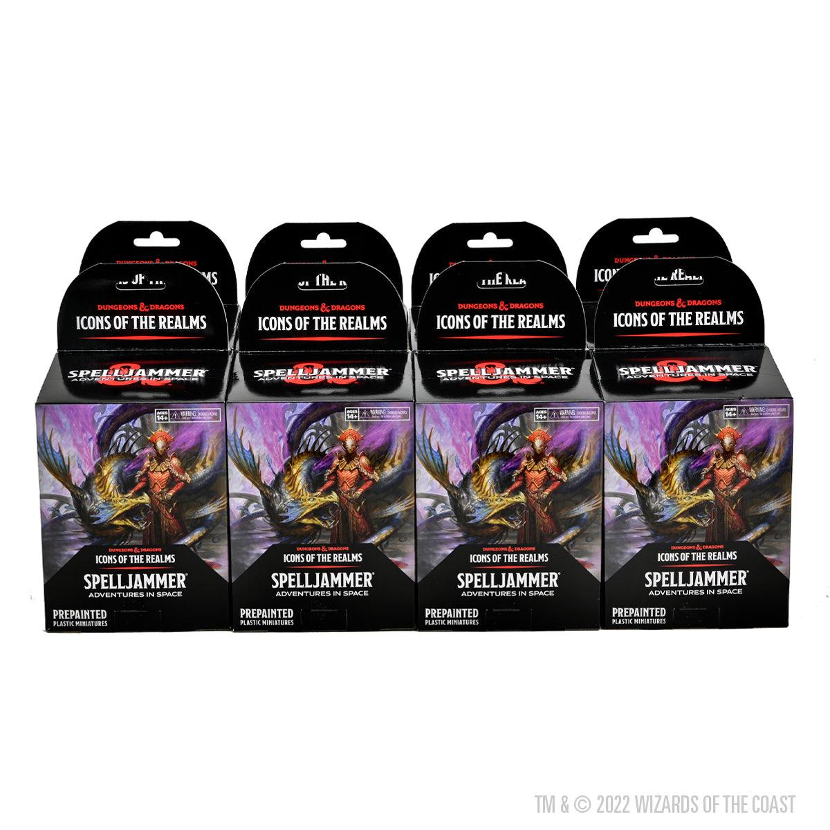 Spelljammer Adventures in Space Booster (Set 24): D&D Icons of the Realms Miniatures - Mini Megastore