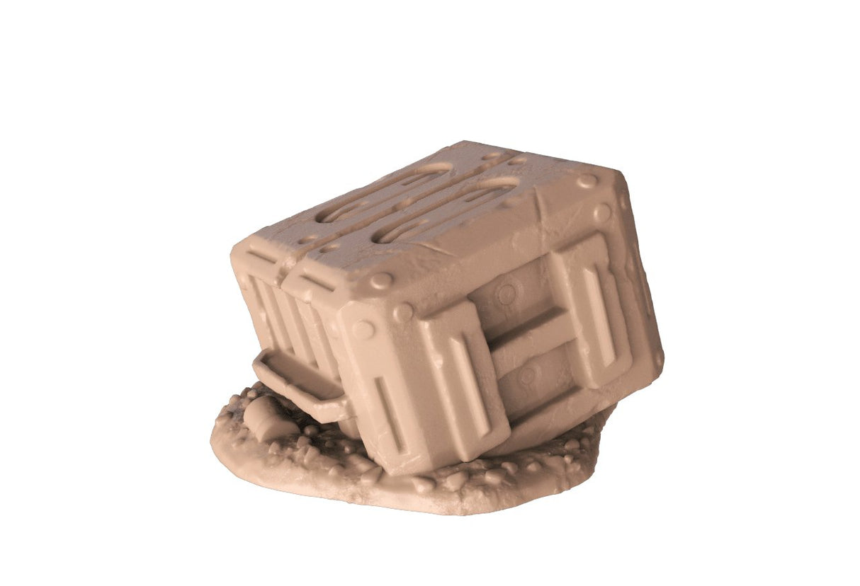 Starship Crash Site - Crashed Small Supply Drop - Mini Megastore