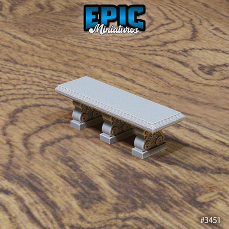 Stone Bench Scatter - Mini Megastore