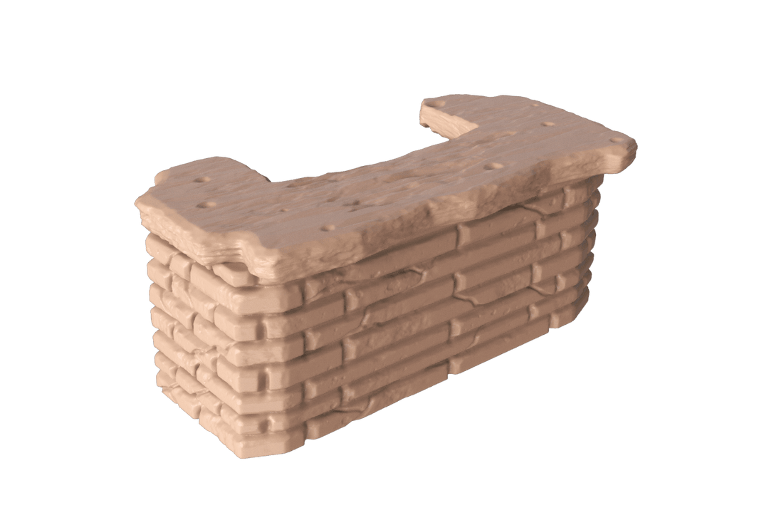 Stone Terrain - Stone Workbench - Mini Megastore