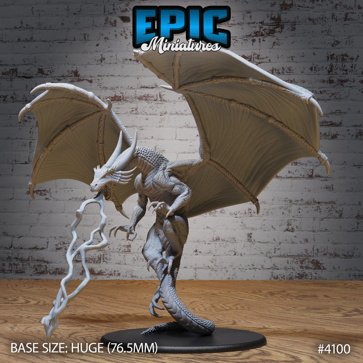 Storm Dragon Miniature - Mini Megastore