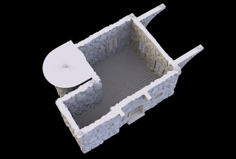 The Four Mage Manor - 3D printed Multifloor house - Mini Megastore