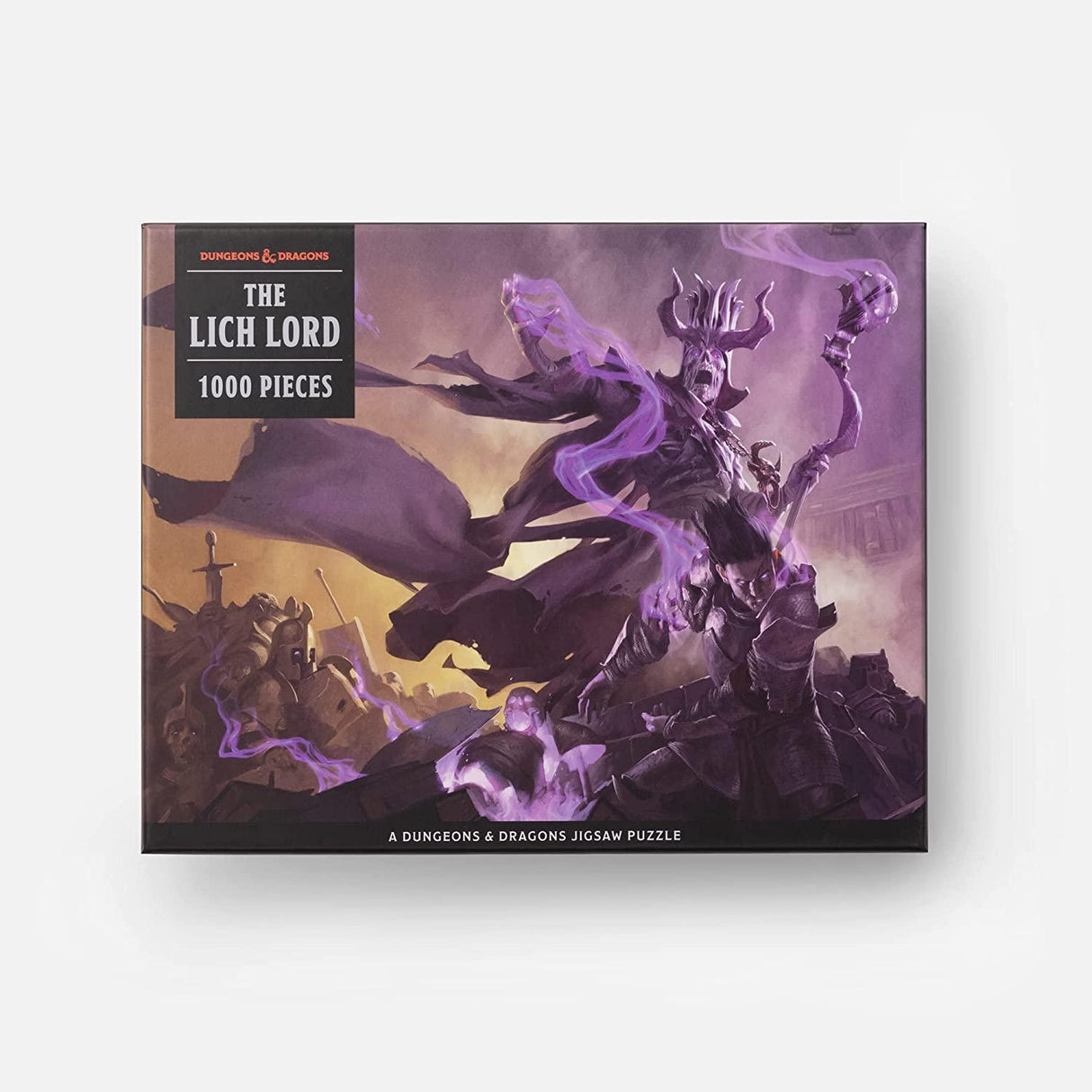 The Lich Lord Puzzle : 1000-Piece Jigsaw Puzzle Featuring the Iconic Cover Art from the Dungeon Master's Guide - Mini Megastore