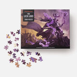 The Lich Lord Puzzle : 1000-Piece Jigsaw Puzzle Featuring the Iconic Cover Art from the Dungeon Master's Guide - Mini Megastore