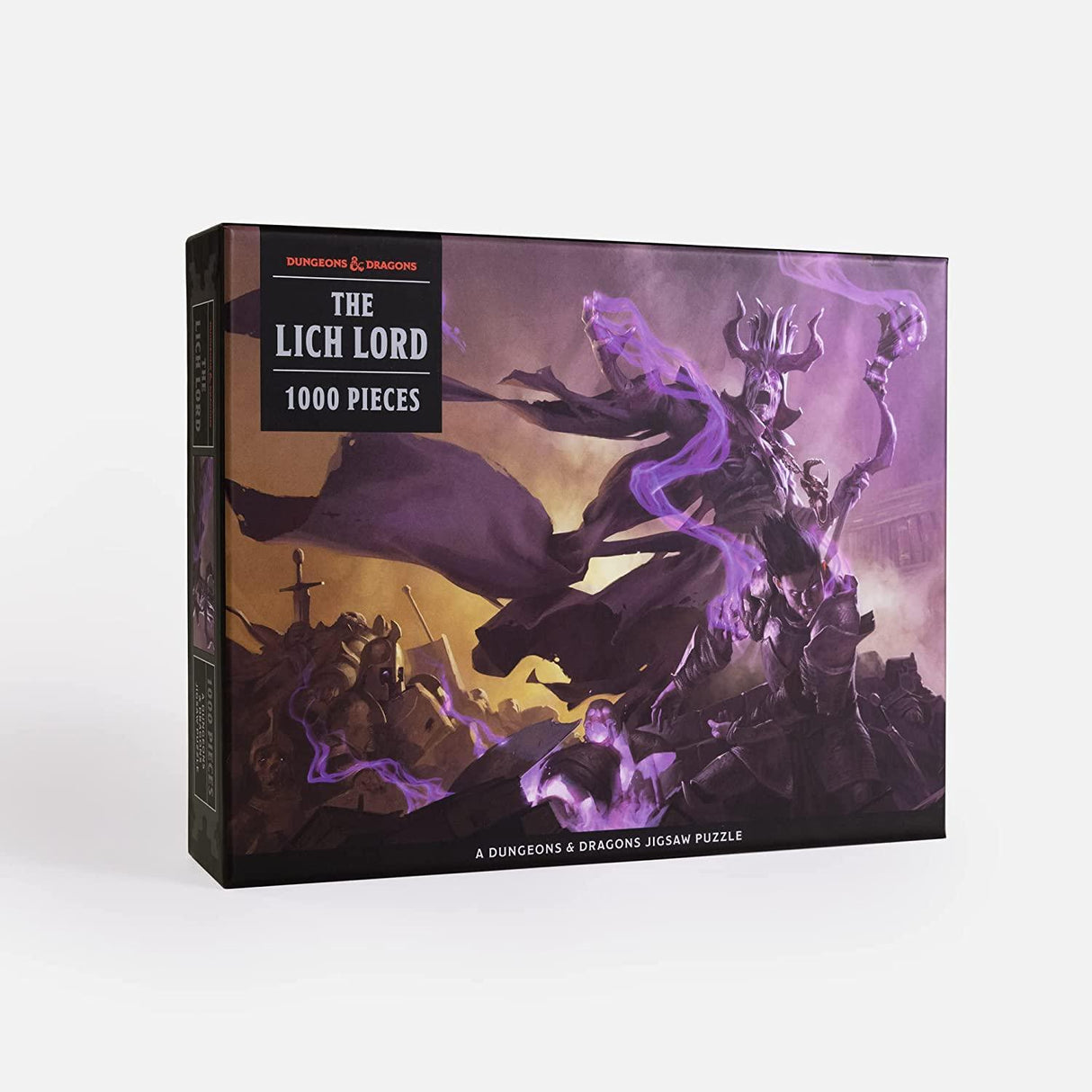 The Lich Lord Puzzle : 1000-Piece Jigsaw Puzzle Featuring the Iconic Cover Art from the Dungeon Master's Guide - Mini Megastore